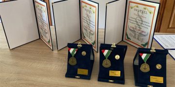 „Kiváló Vagyonőr” kitüntetések átadása 2023.